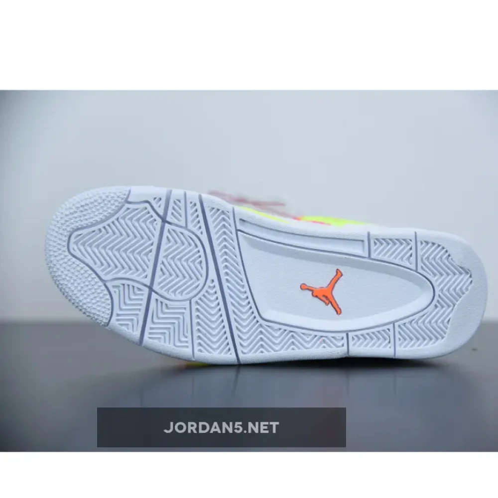 Air Jordan 4 GS Lemon Venom Pink Blast  CV7808-100