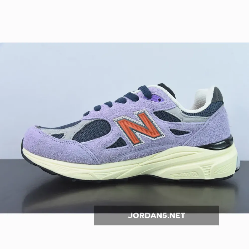 New Balance 990v3 Raw Amethyst/NB Navy  M990TD3