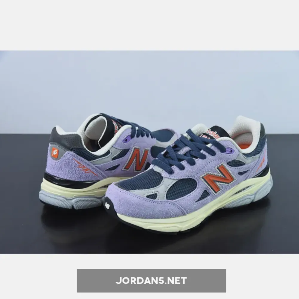 New Balance 990v3 Raw Amethyst/NB Navy  M990TD3