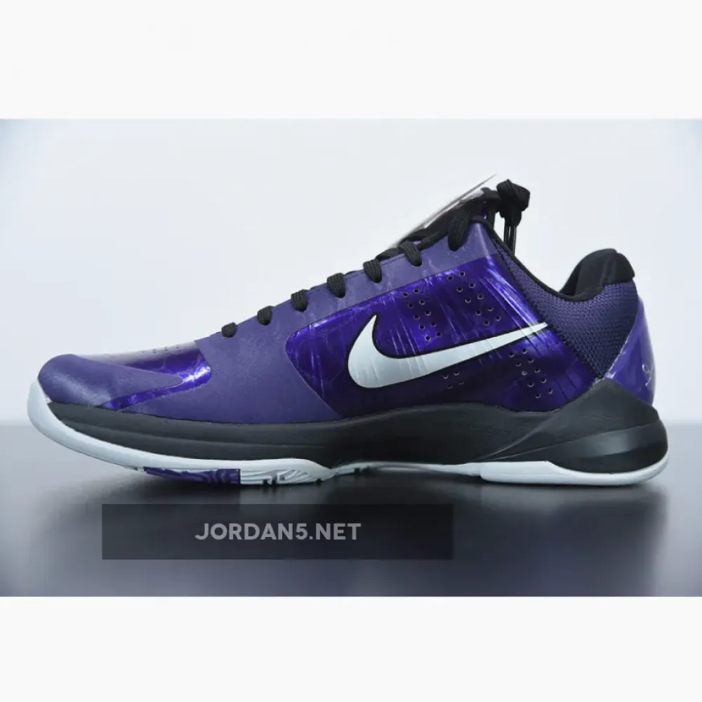 Nike Zoom Kobe 5 Ink/Metallic Silver-Black  386429-500