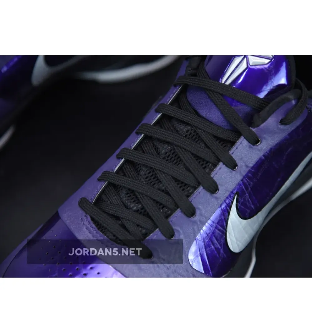 Nike Zoom Kobe 5 Ink/Metallic Silver-Black  386429-500