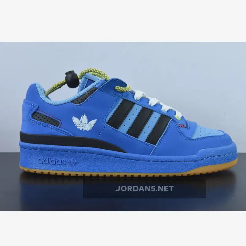 Hebru Brantley x adidas Forum Low Light Blue  GZ4403