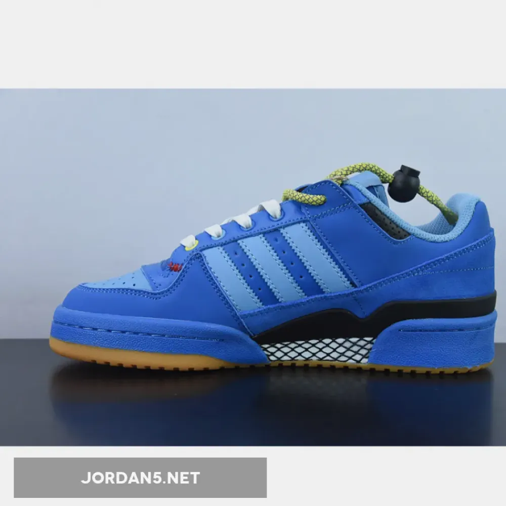 Hebru Brantley x adidas Forum Low Light Blue  GZ4403