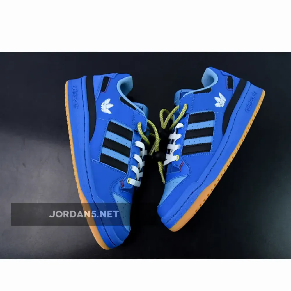 Hebru Brantley x adidas Forum Low Light Blue  GZ4403