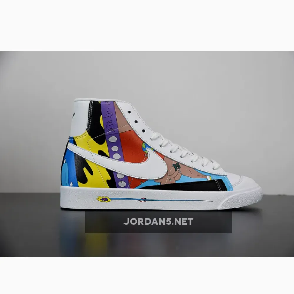 Ruohan Wang x Nike Blazer Mid ’77 Flyleather QS  CZ3775-900