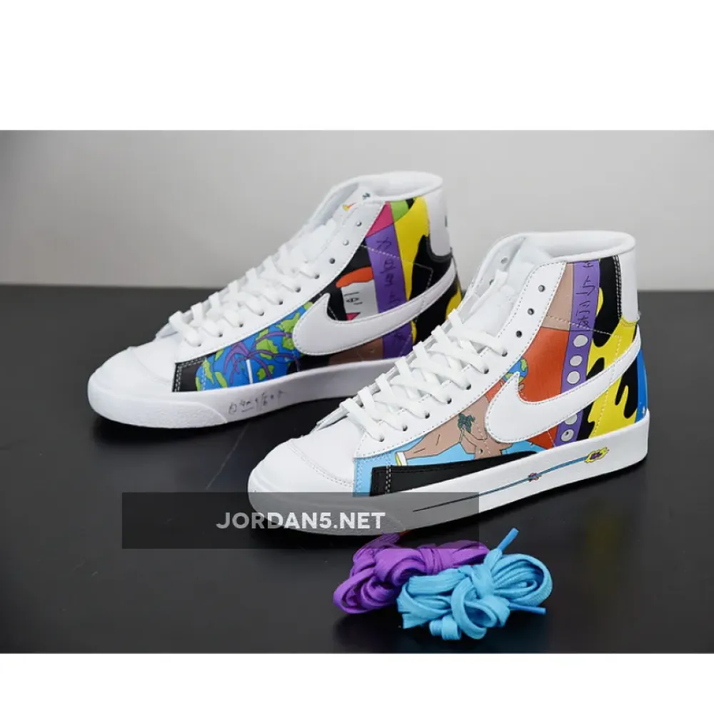 Ruohan Wang x Nike Blazer Mid ’77 Flyleather QS  CZ3775-900