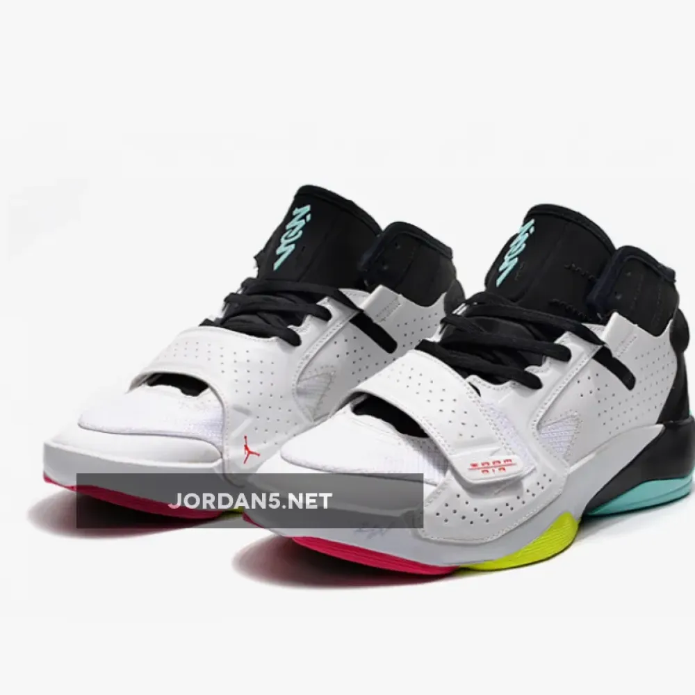 Jordan Zion 2 White Volt Dynamic Turquoise  DO9161-107