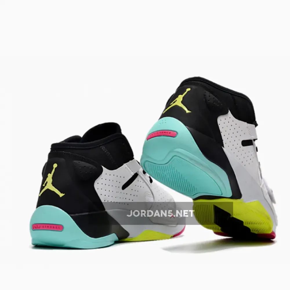 Jordan Zion 2 White Volt Dynamic Turquoise  DO9161-107