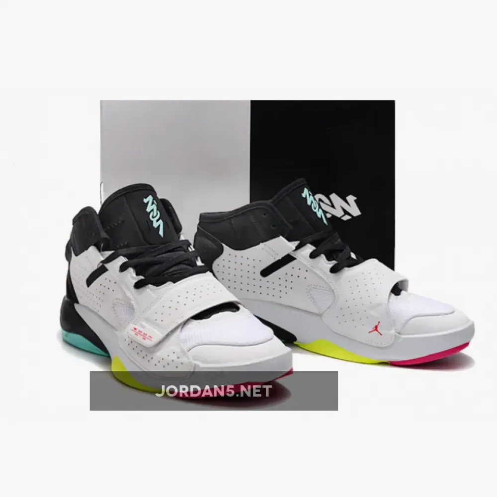 Jordan Zion 2 White Volt Dynamic Turquoise  DO9161-107
