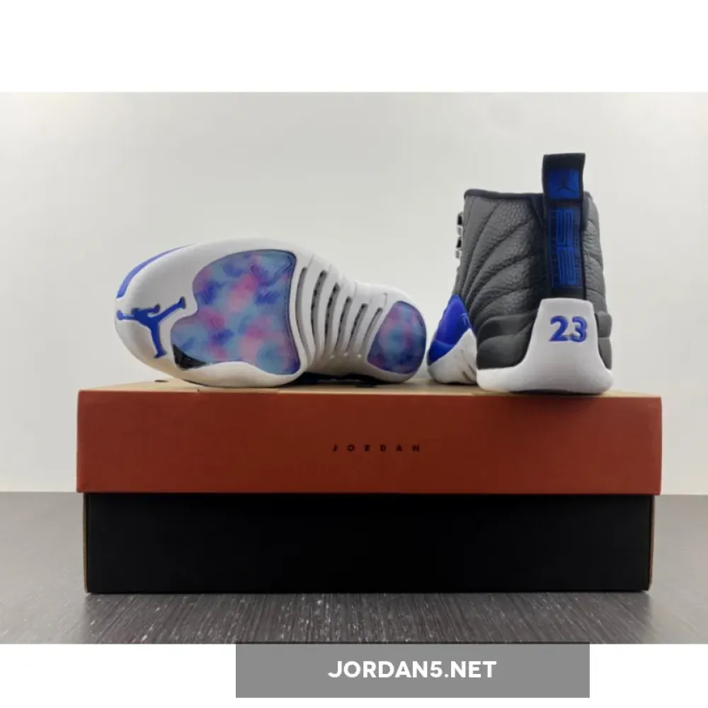Air Jordan 12 Hyper Royal/Black-Metallic Silver-White  AO6068-004
