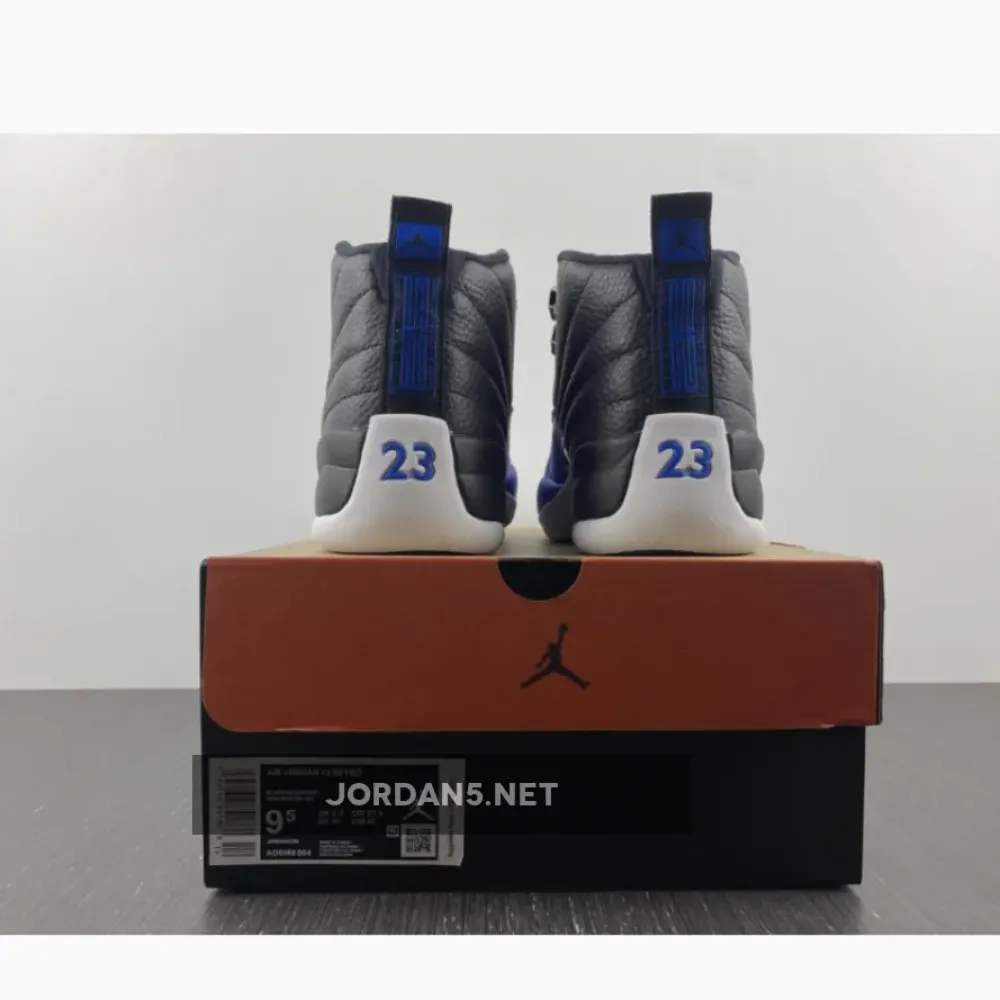 Air Jordan 12 Hyper Royal/Black-Metallic Silver-White  AO6068-004