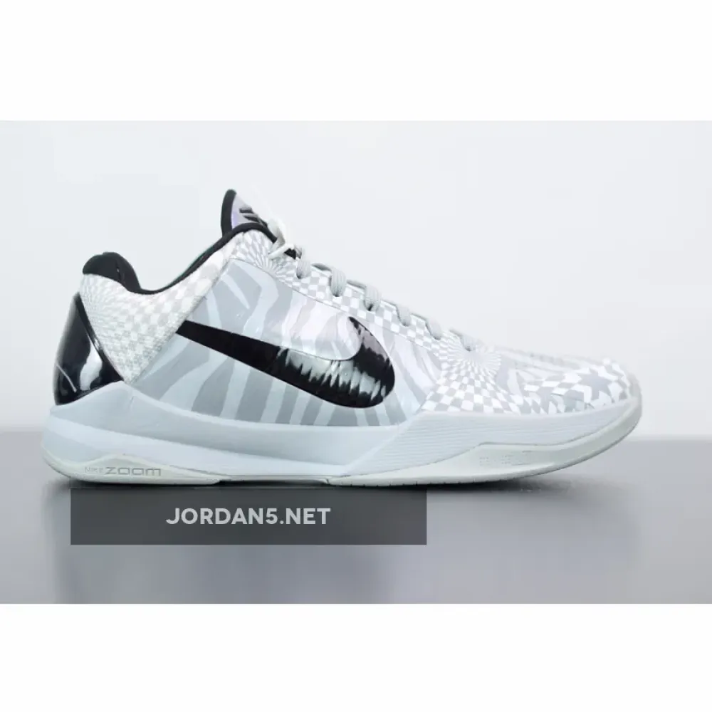 Nike Kobe 5 Protro “DeMar DeRozan” PE Wolf Grey/White-Black CD4991-003