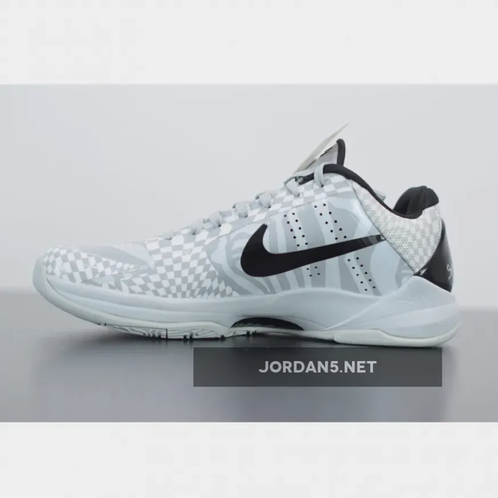 Nike Kobe 5 Protro “DeMar DeRozan” PE Wolf Grey/White-Black CD4991-003