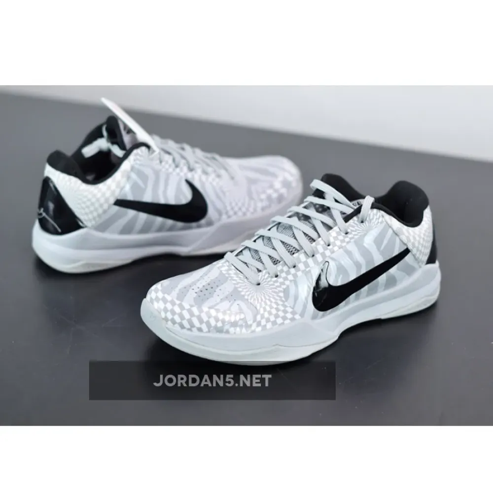 Nike Kobe 5 Protro “DeMar DeRozan” PE Wolf Grey/White-Black CD4991-003