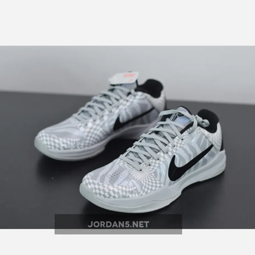 Nike Kobe 5 Protro “DeMar DeRozan” PE Wolf Grey/White-Black CD4991-003