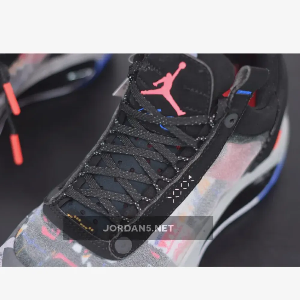 Air Jordan 34 Low Print White Blue  CZ7746-008