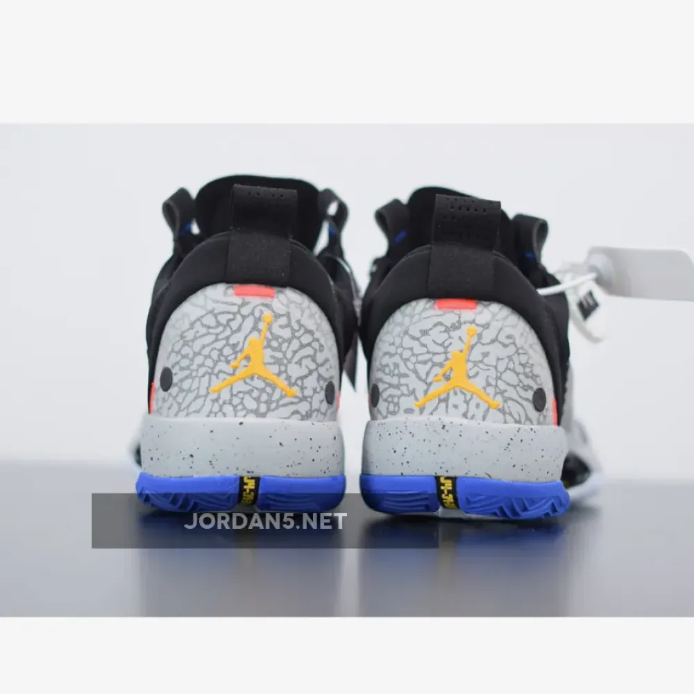 Air Jordan 34 Low Print White Blue  CZ7746-008