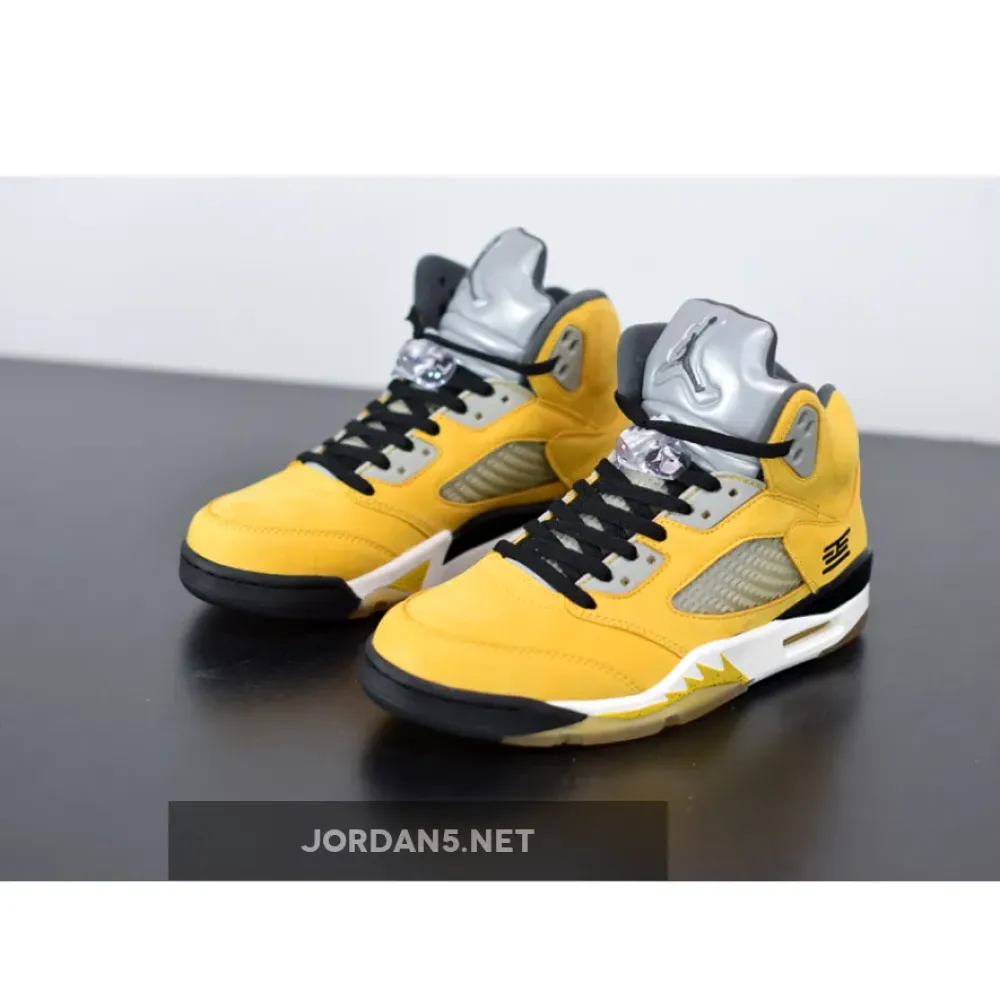 Air Jordan 5 “Tokyo 23” Varsity Maize/Anthracite-Wolf Grey-Black 454783-701