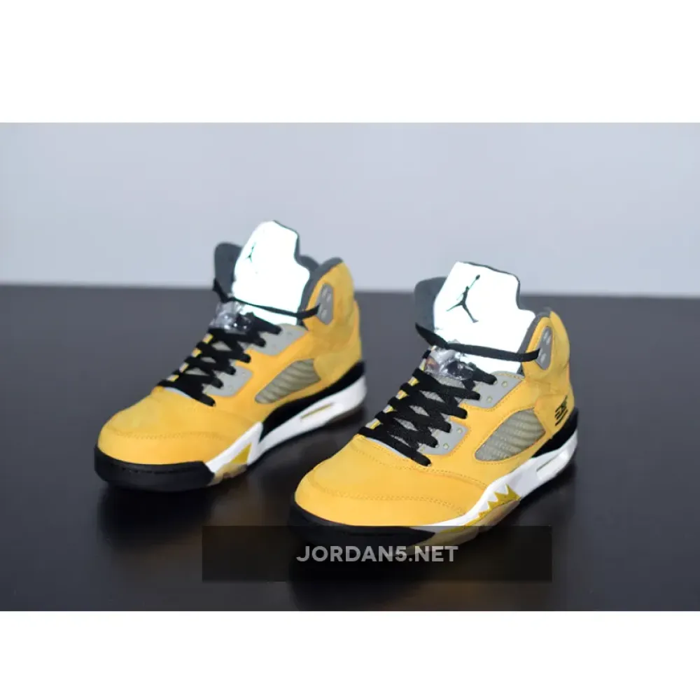 Air Jordan 5 “Tokyo 23” Varsity Maize/Anthracite-Wolf Grey-Black 454783-701