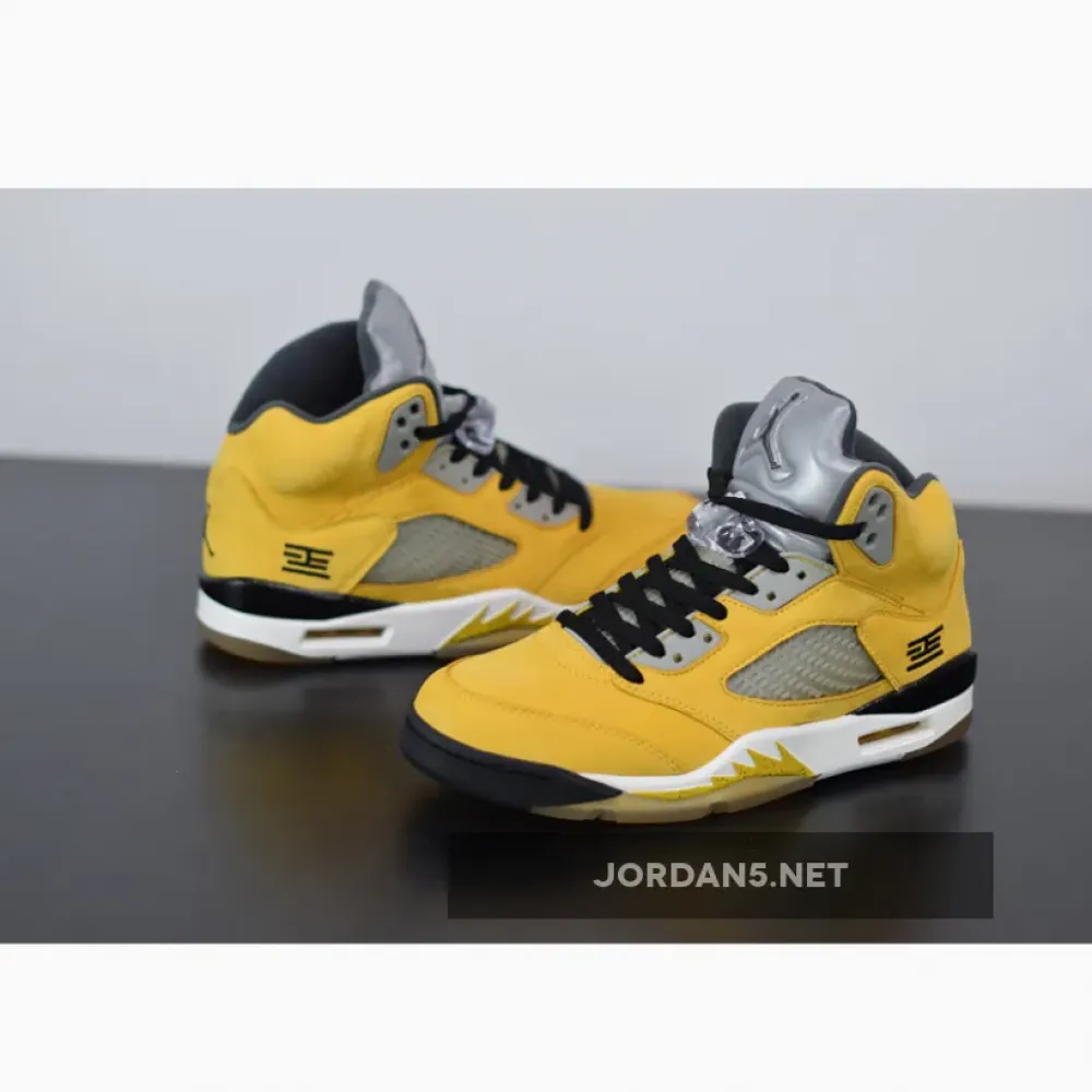 Air Jordan 5 “Tokyo 23” Varsity Maize/Anthracite-Wolf Grey-Black 454783-701