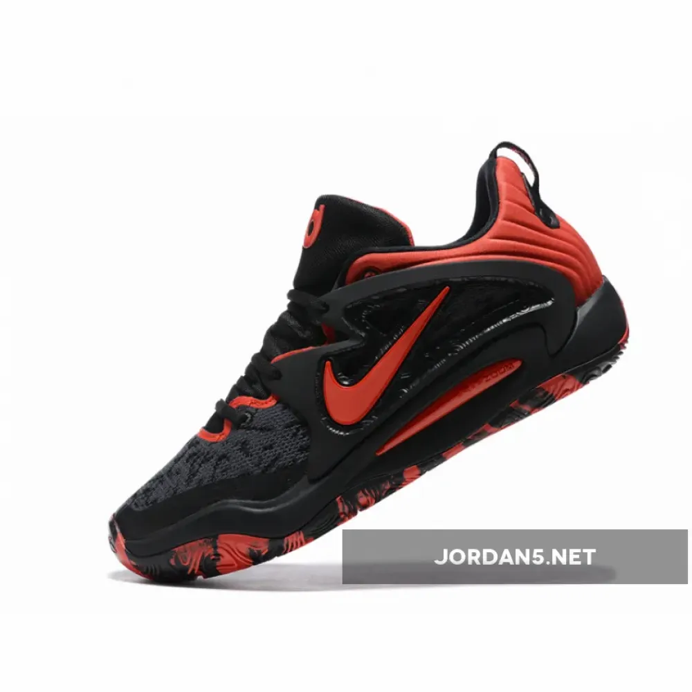 Nike KD 15 Black/University Red/Light Crimson  DC1975-003