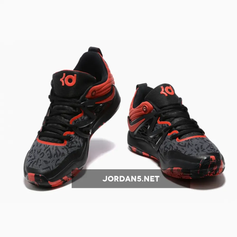 Nike KD 15 Black/University Red/Light Crimson  DC1975-003