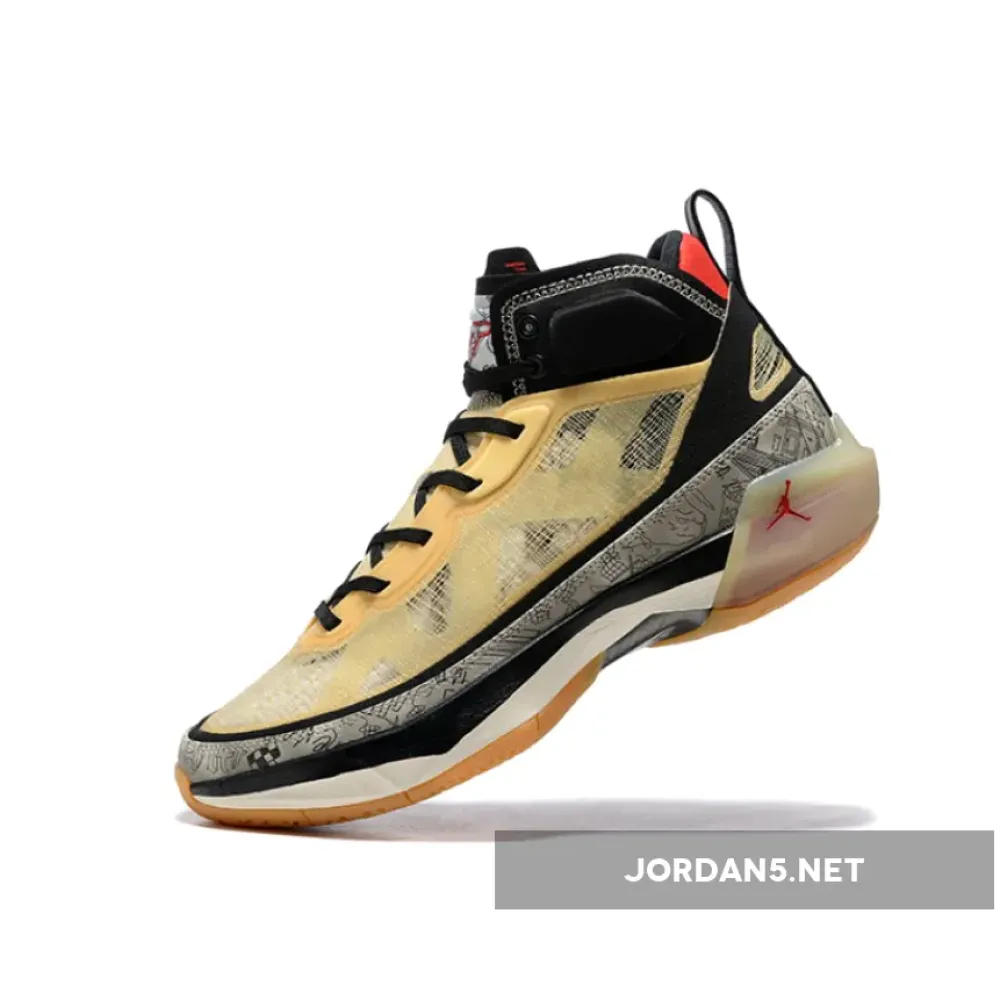 Air Jordan 37 “Jayson Tatum” Pale Vanilla/University Red  DZ0812-200