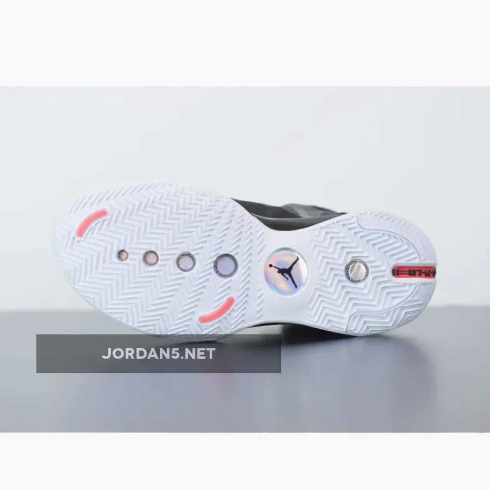 Air Jordan 34 Low Heritage Black Red  CU3475-001