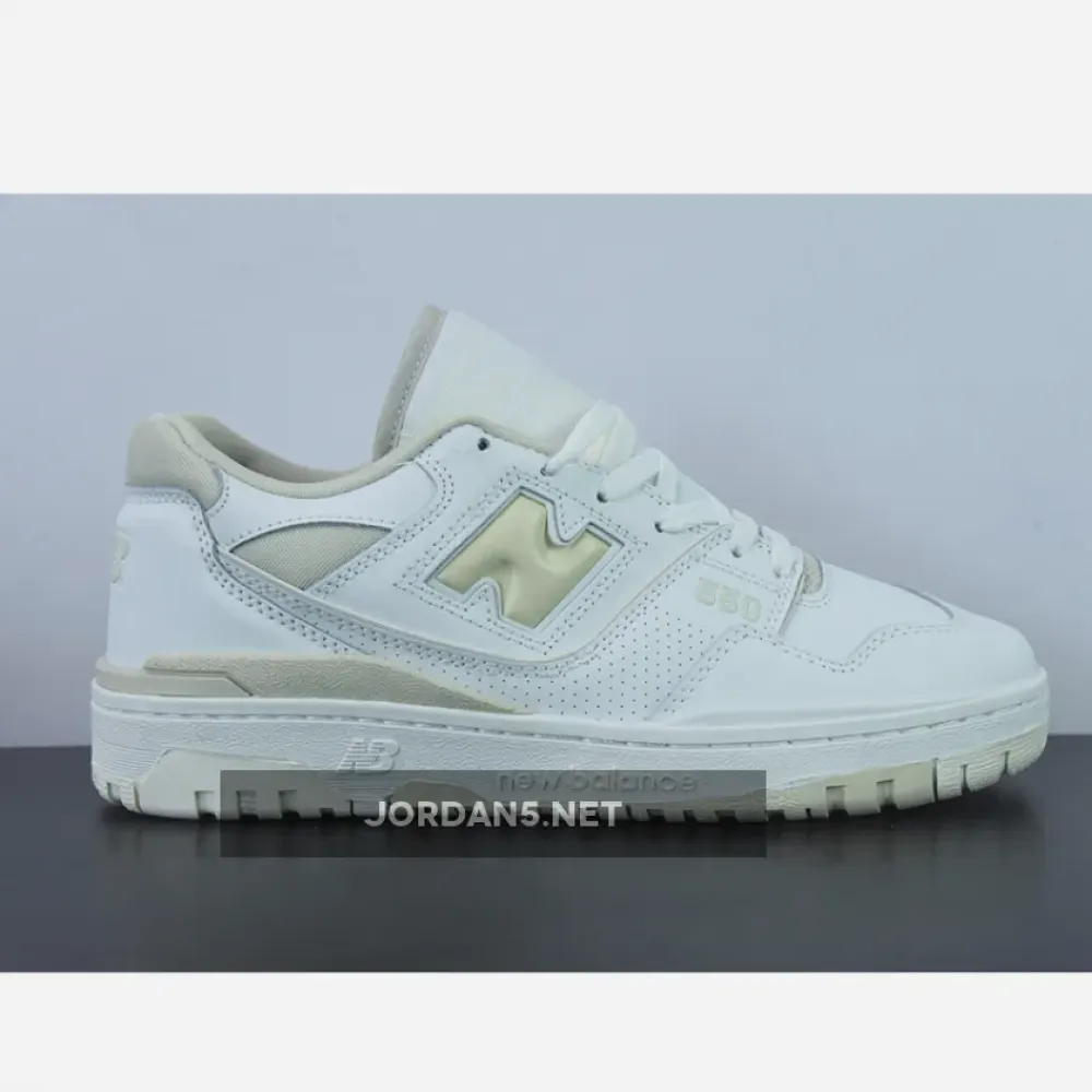 New Balance 550 White/Silver Birch BBW550WS