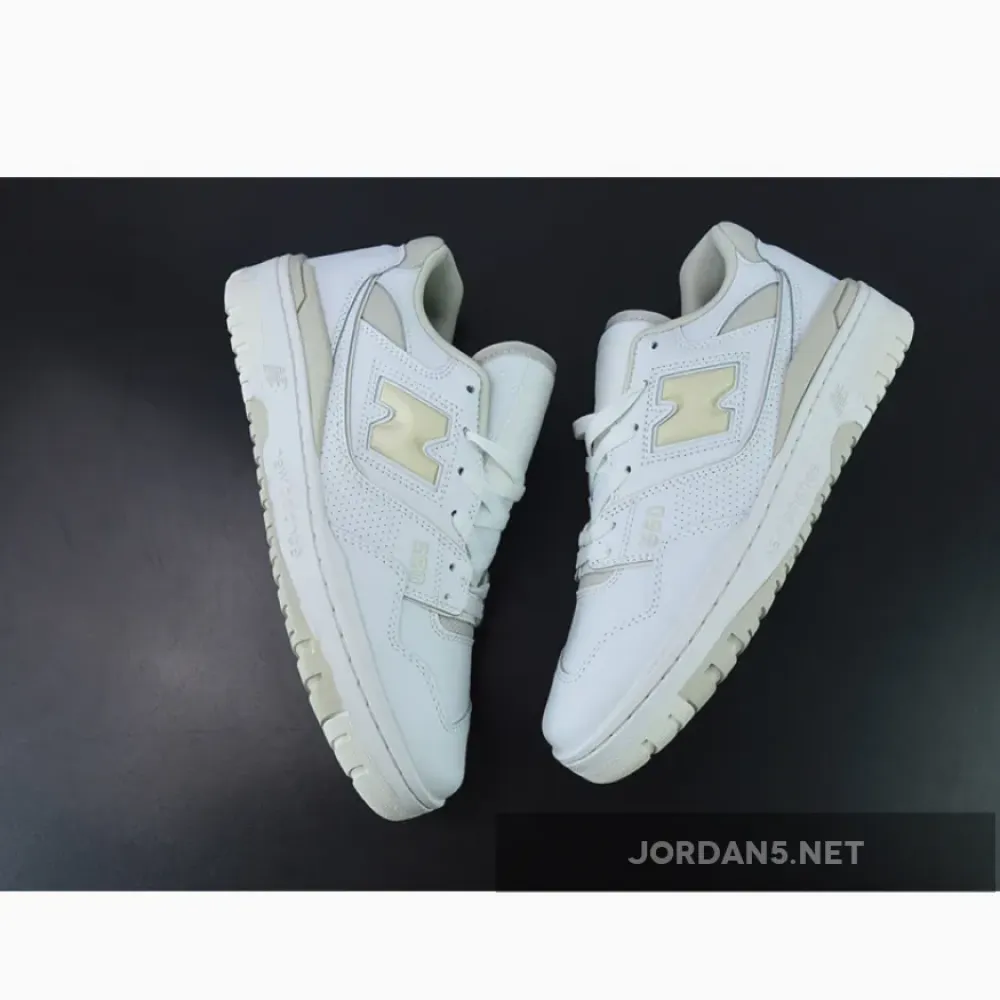 New Balance 550 White/Silver Birch BBW550WS