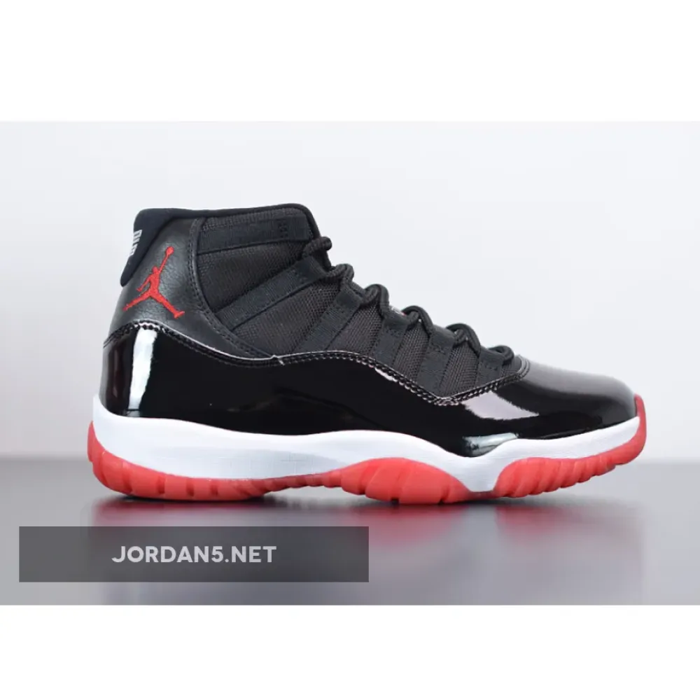 Air Jordan 11 “Bred” Black/True Red-White 378037-061