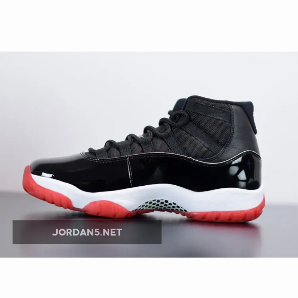 Air Jordan 11 “Bred” Black/True Red-White 378037-061