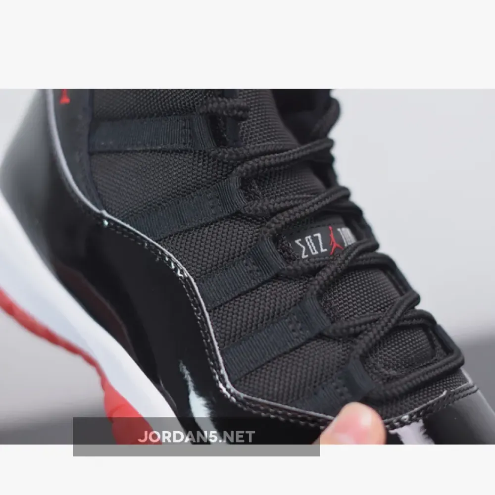Air Jordan 11 “Bred” Black/True Red-White 378037-061