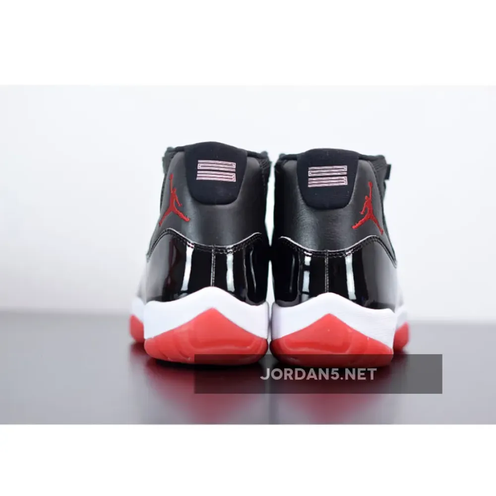 Air Jordan 11 “Bred” Black/True Red-White 378037-061
