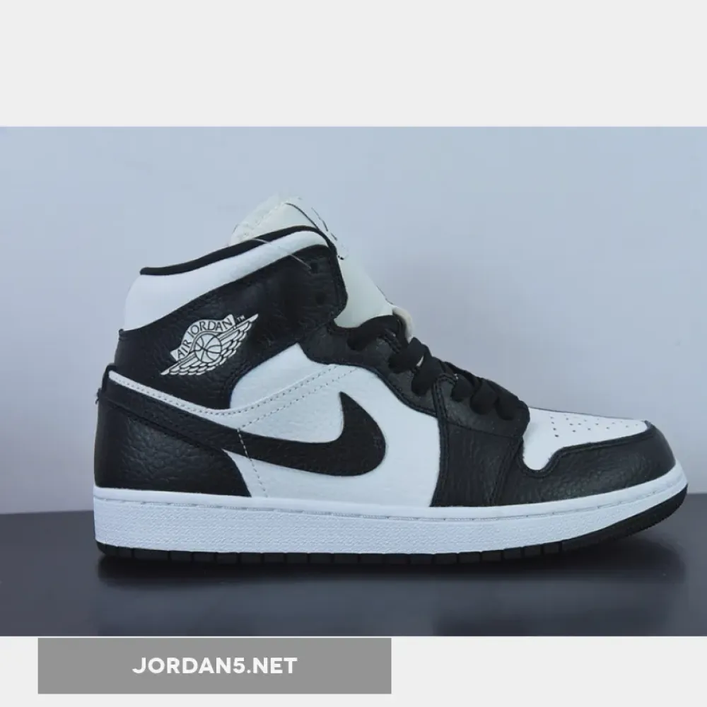Air Jordan 1 Mid “Split” White/Black  DR0501-101