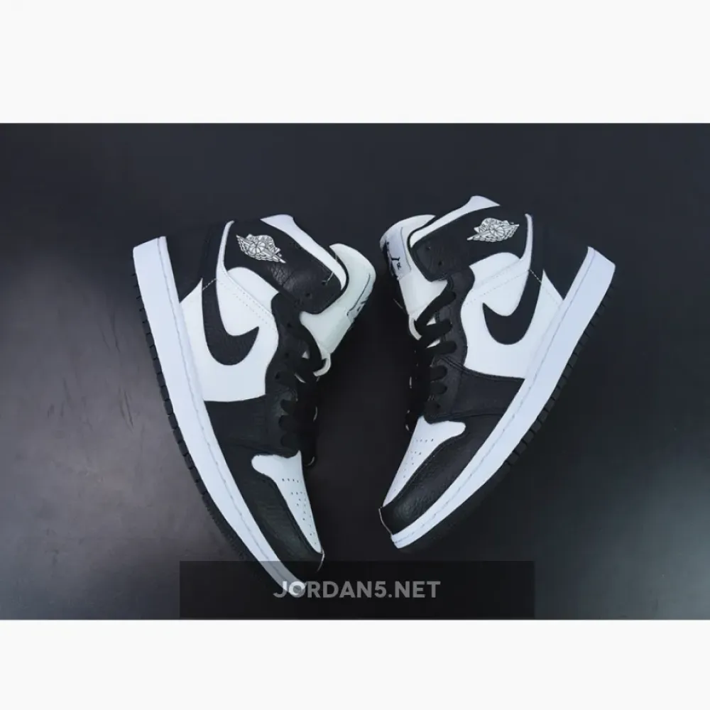 Air Jordan 1 Mid “Split” White/Black  DR0501-101
