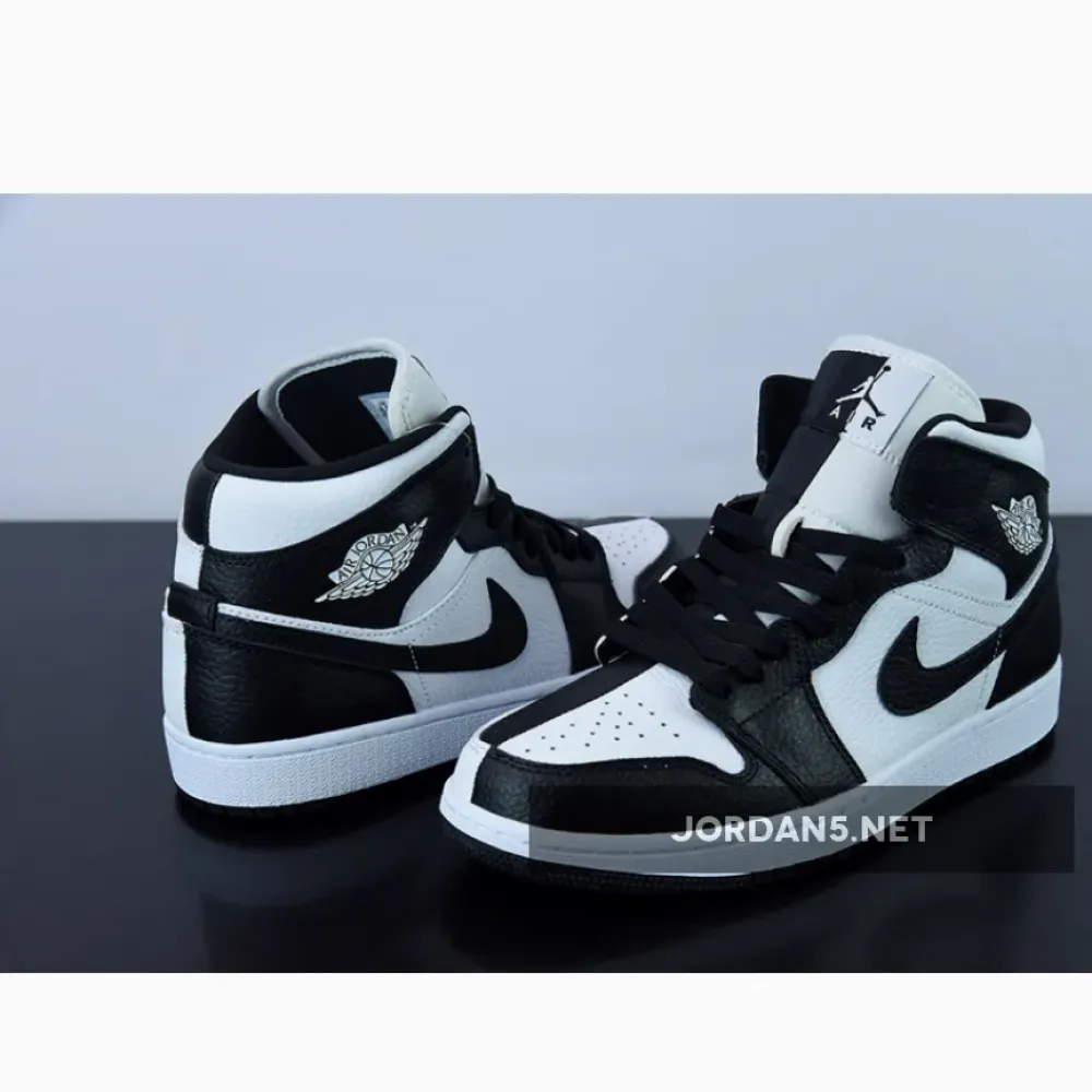 Air Jordan 1 Mid “Split” White/Black  DR0501-101