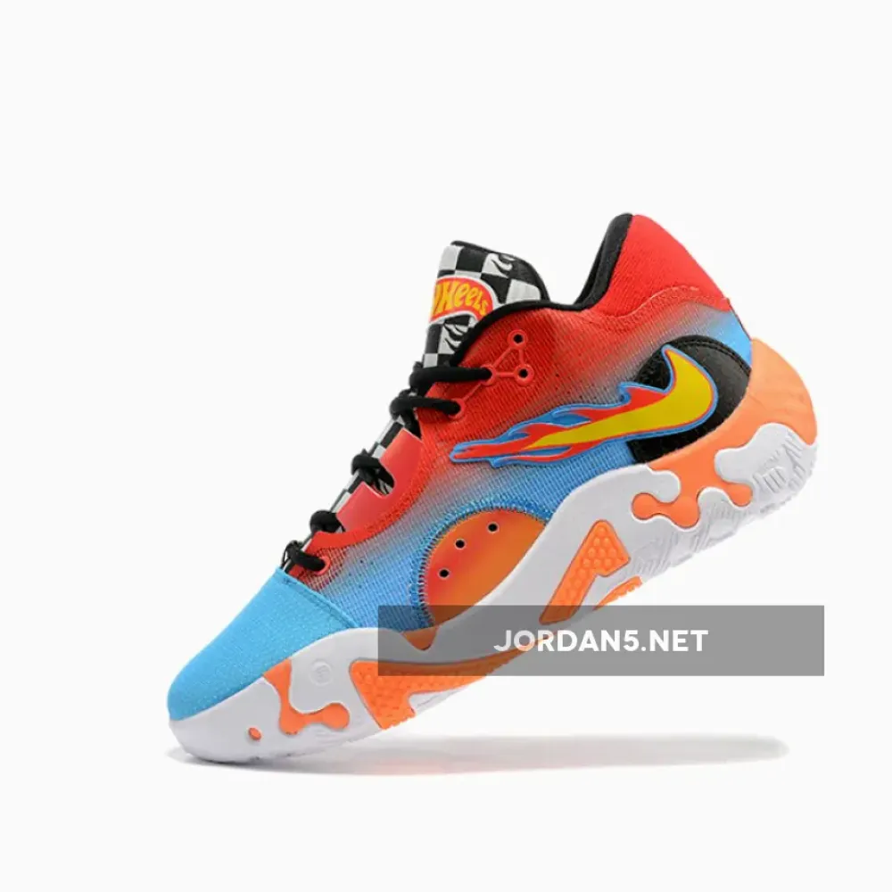 Hot Wheels X Nike PG 6 Blue/Red-Orange  DH8446-400