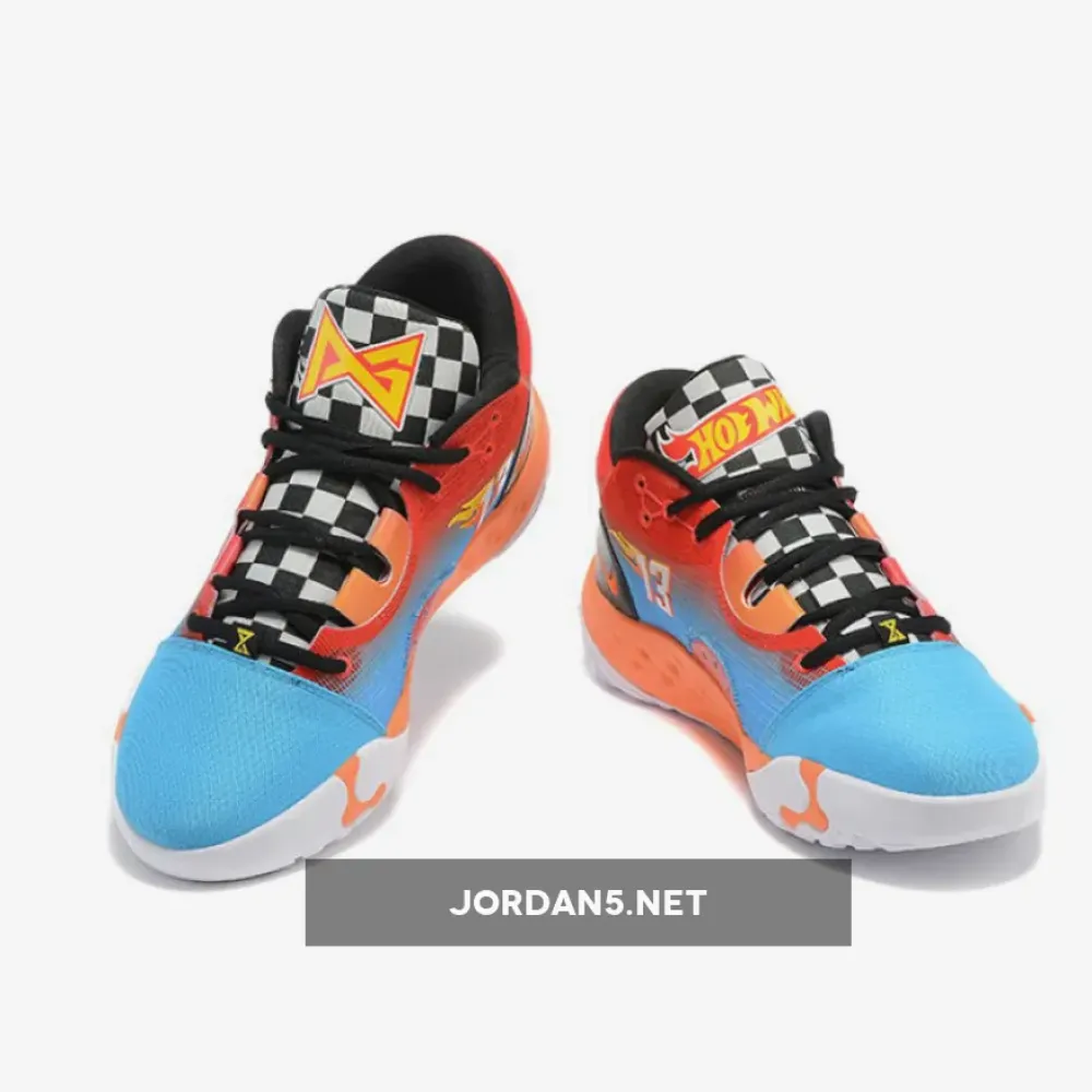 Hot Wheels X Nike PG 6 Blue/Red-Orange  DH8446-400