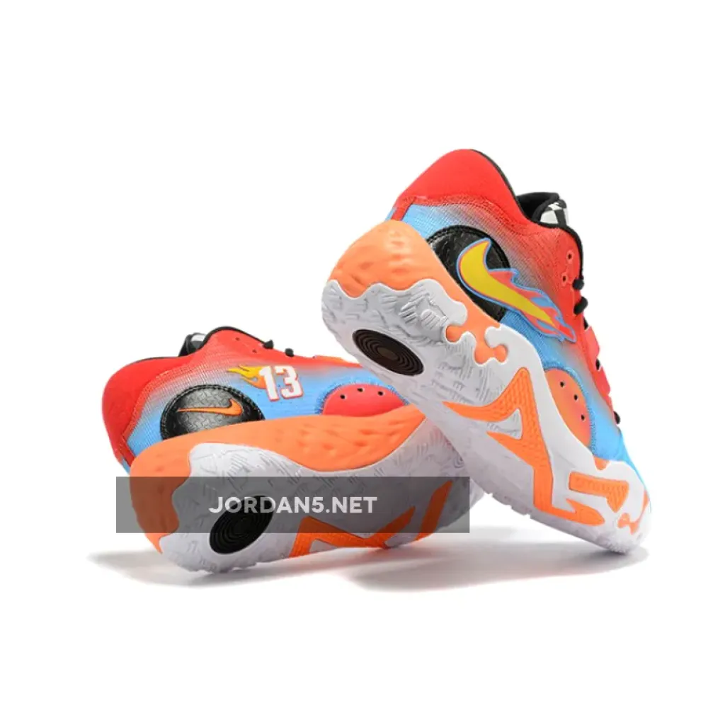 Hot Wheels X Nike PG 6 Blue/Red-Orange  DH8446-400