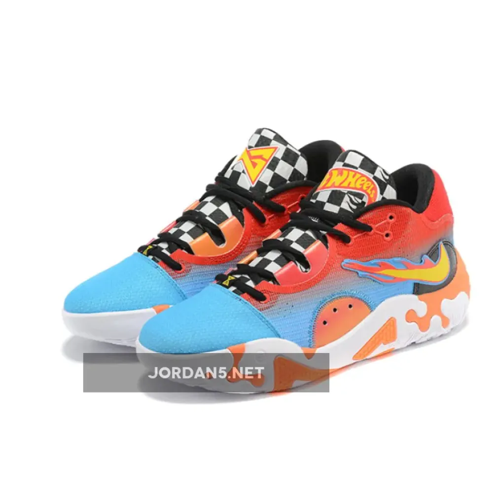 Hot Wheels X Nike PG 6 Blue/Red-Orange  DH8446-400