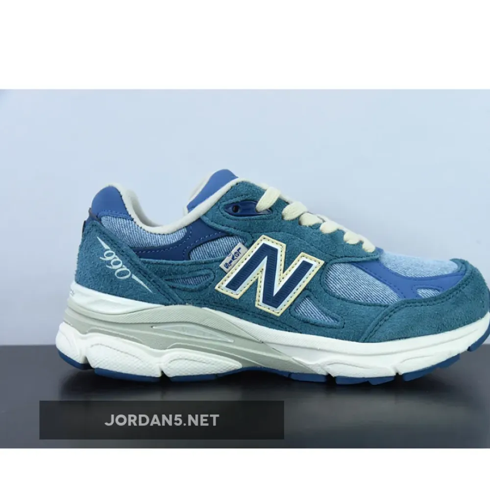 Levi’s x New Balance 990v3 Mallard Blue/Dark Blue M990LI3
