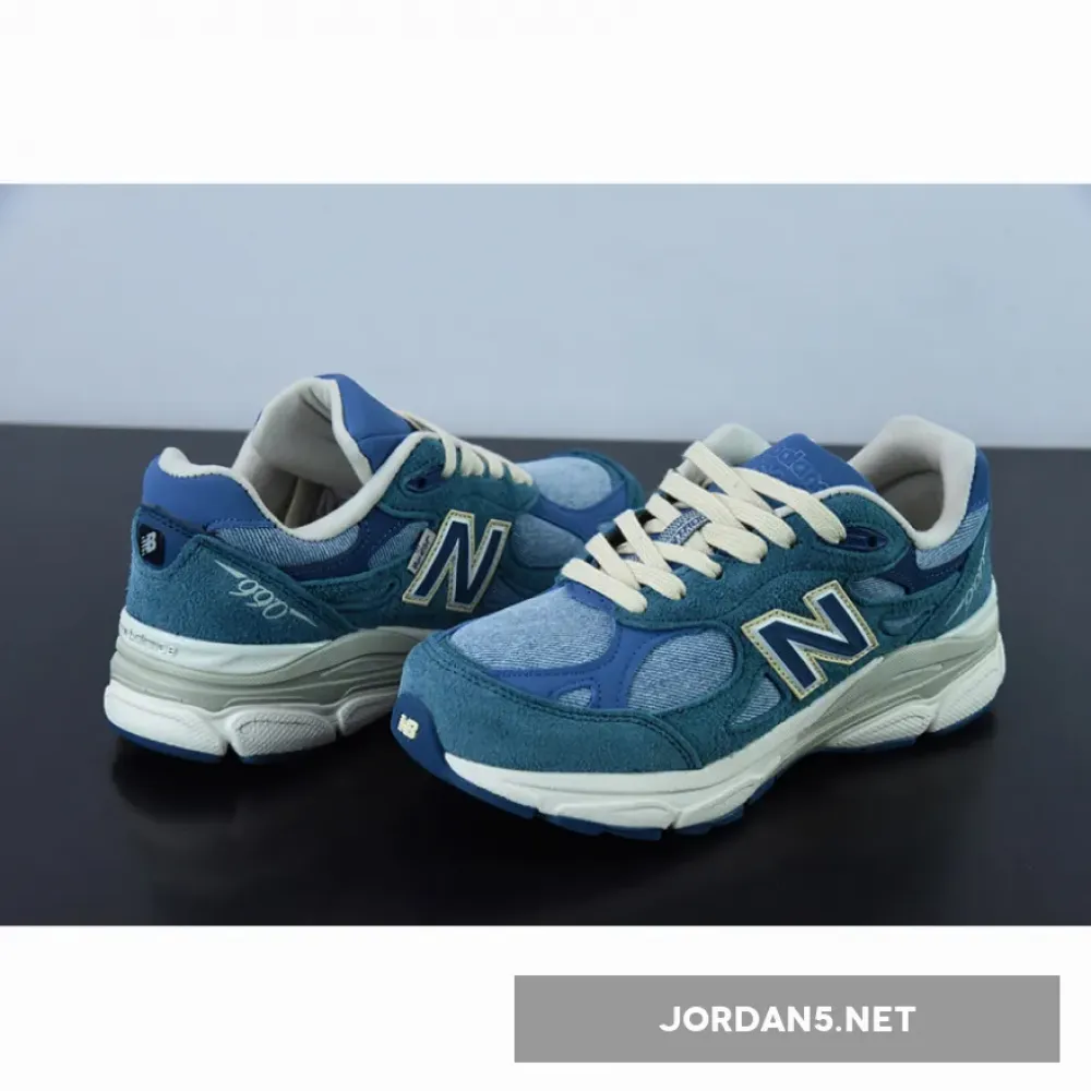 Levi’s x New Balance 990v3 Mallard Blue/Dark Blue M990LI3
