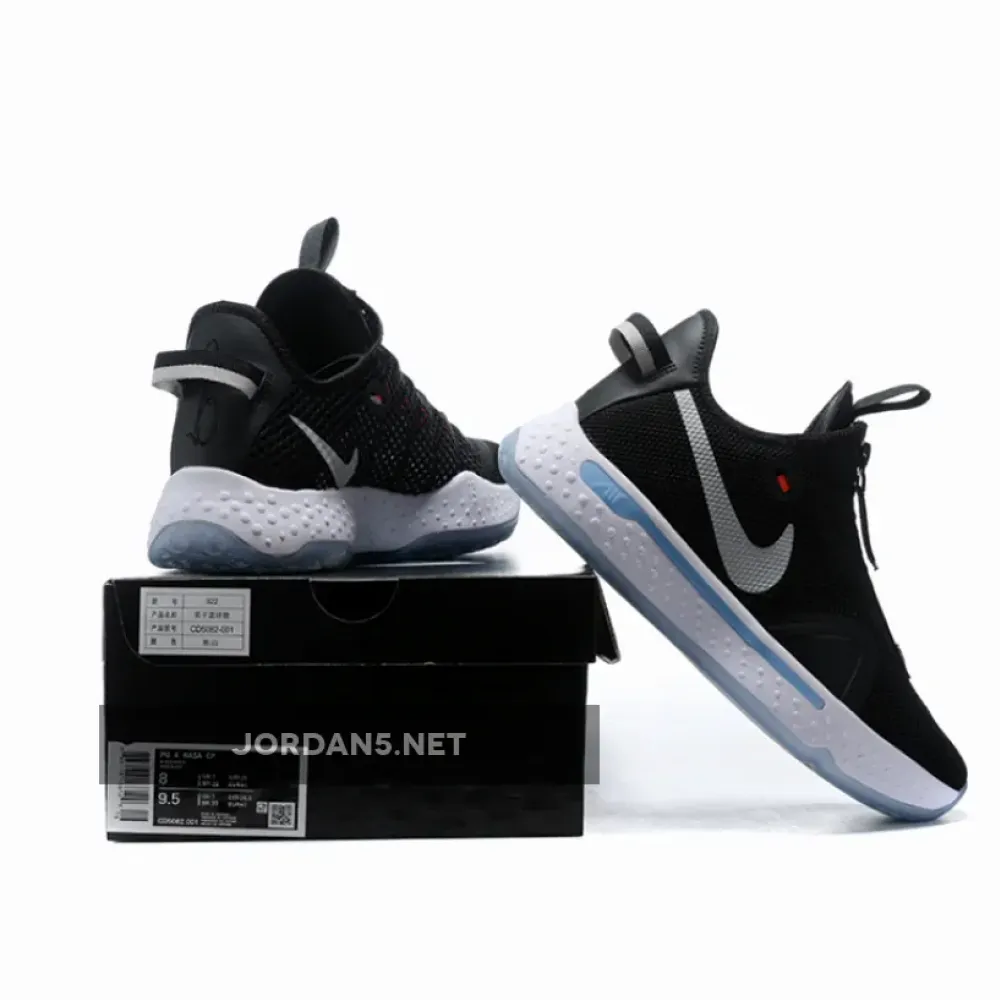 Nike PG 4 Black/White-Smoke Grey  CD5079-001