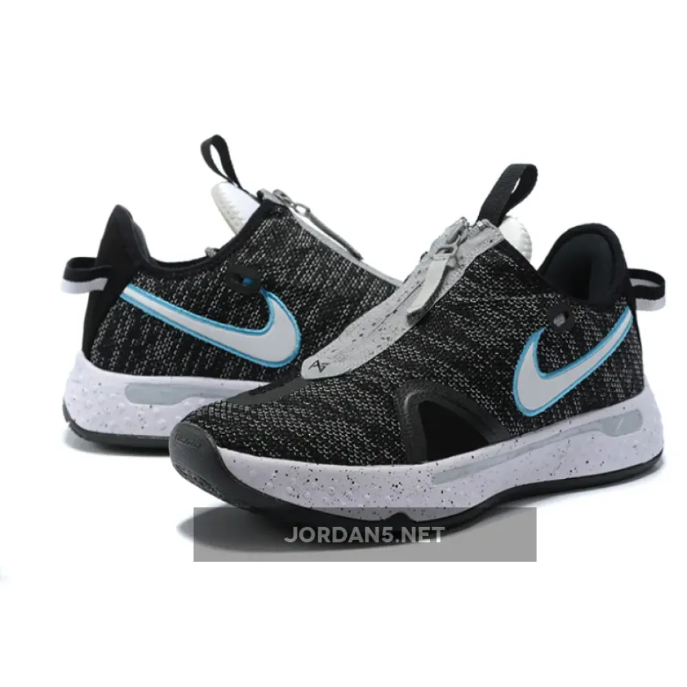 Nike PG 4 Heather Black Blue  CD5082-004