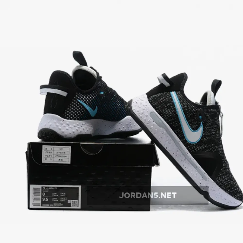 Nike PG 4 Heather Black Blue  CD5082-004