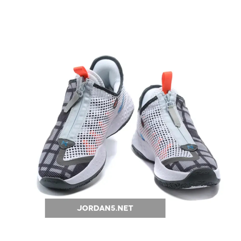 Nike PG 4 “Plaid” Football Grey/Laser Blue-Light Smoke Grey CD5079-002