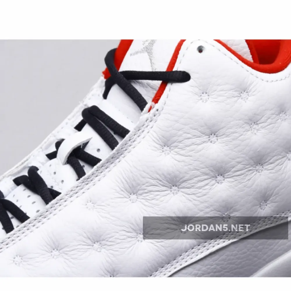 Air Jordan 13 “History of Flight” White/Metallic Silver-University Red 414571-103