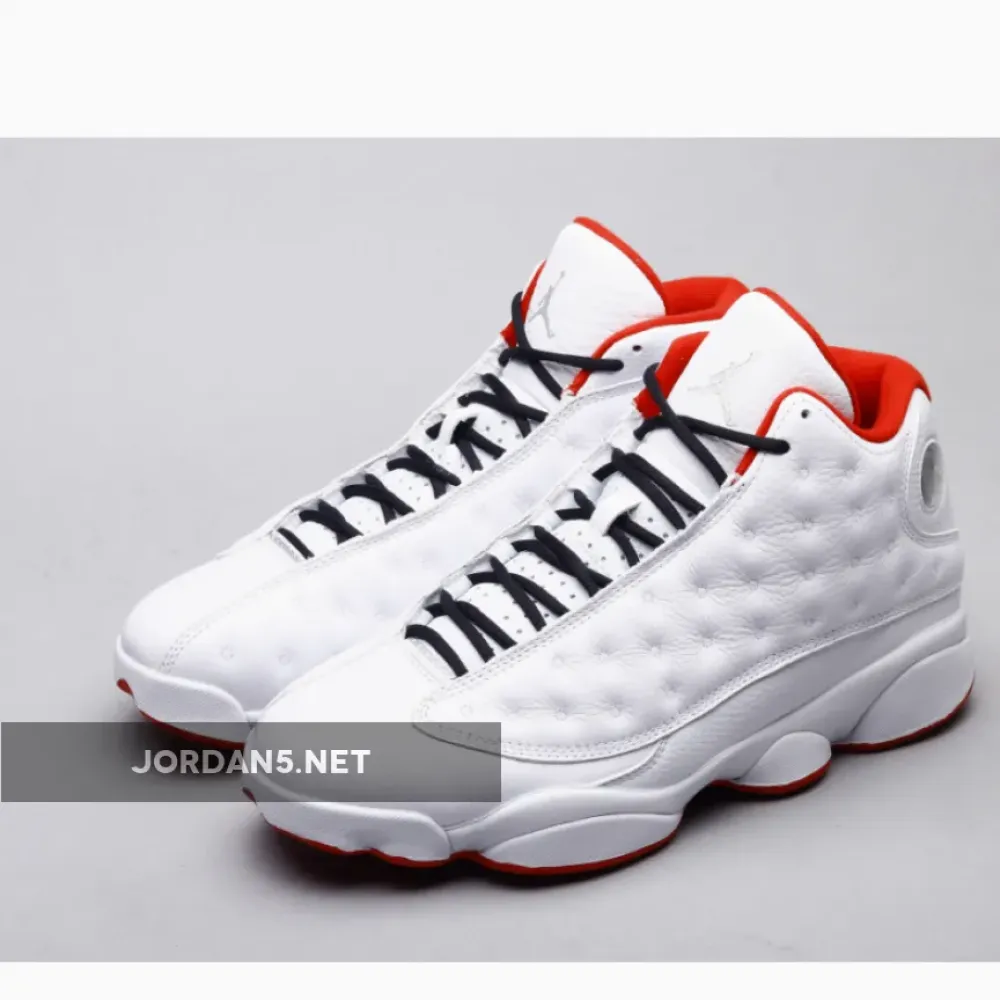 Air Jordan 13 “History of Flight” White/Metallic Silver-University Red 414571-103