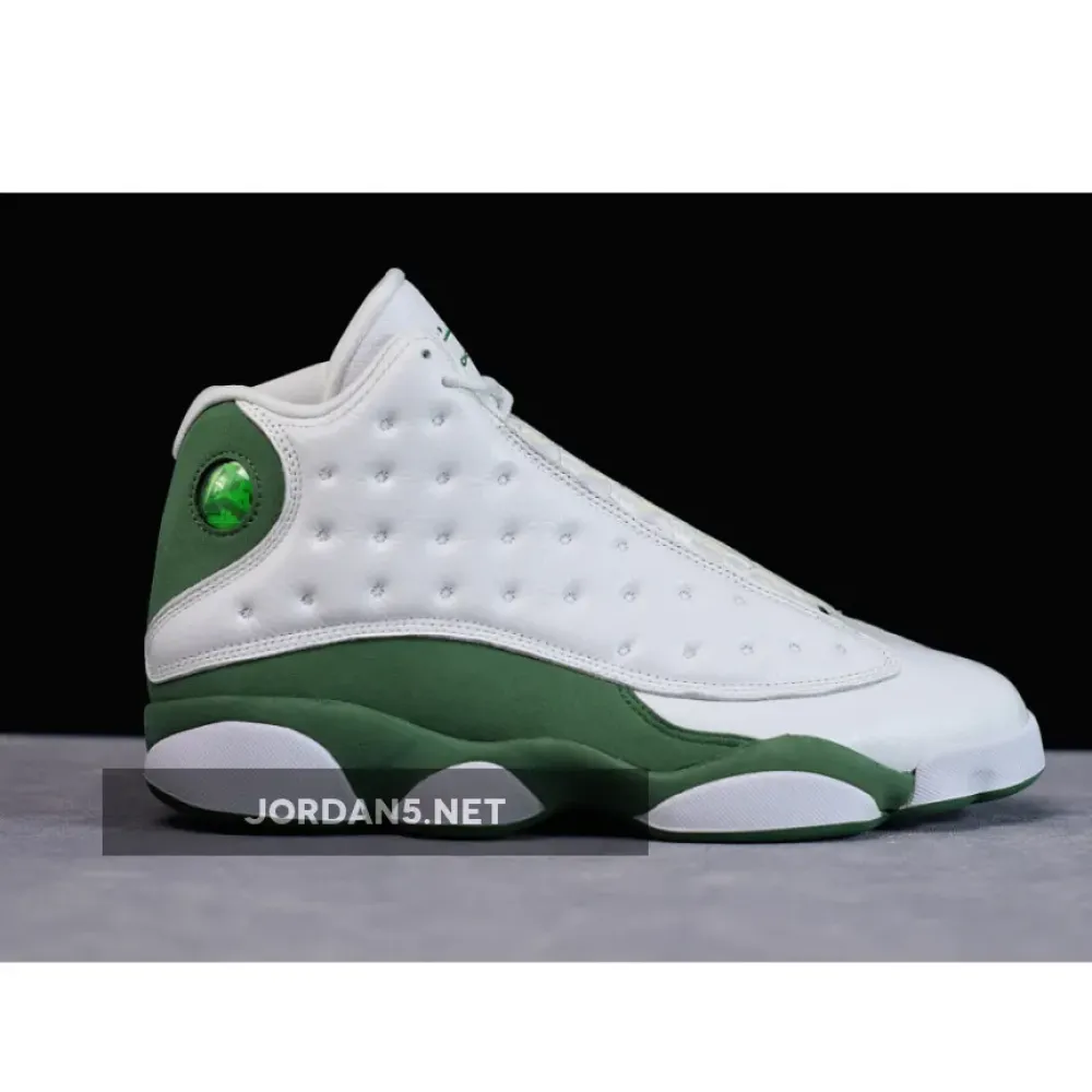 Air Jordan 13 Ray Allen Three-Point Record PE White/Clover 414571-125